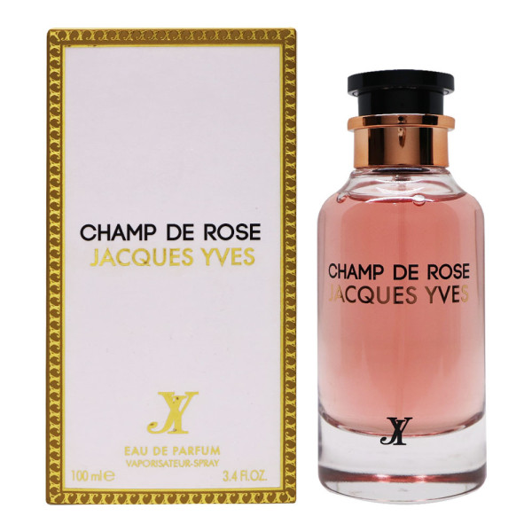 CHAMP DE ROSE JACQUES YVES by FRAGRANCE WORLD 100 ml / 3.4 oz EDP Spray  Women 6291108324486