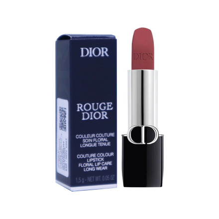 Rouge Dior 777 Fahrenheit Couture Colour Velvet Finishes Lipstick 1.5 Gr