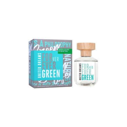 Benetton United Dreams Forever Green for Her 80 ML