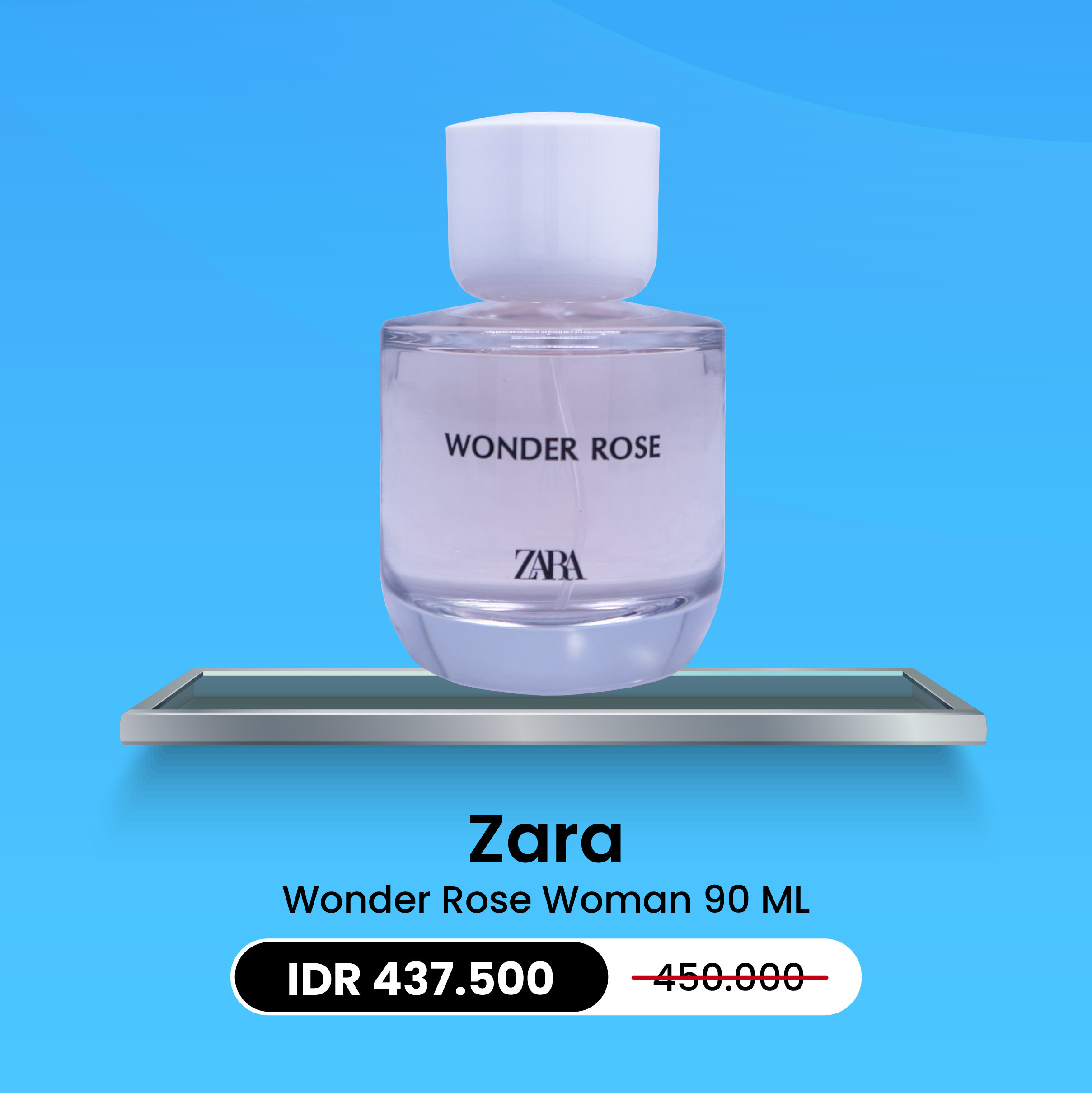 Zara Wonder Rose Woman 90 ML