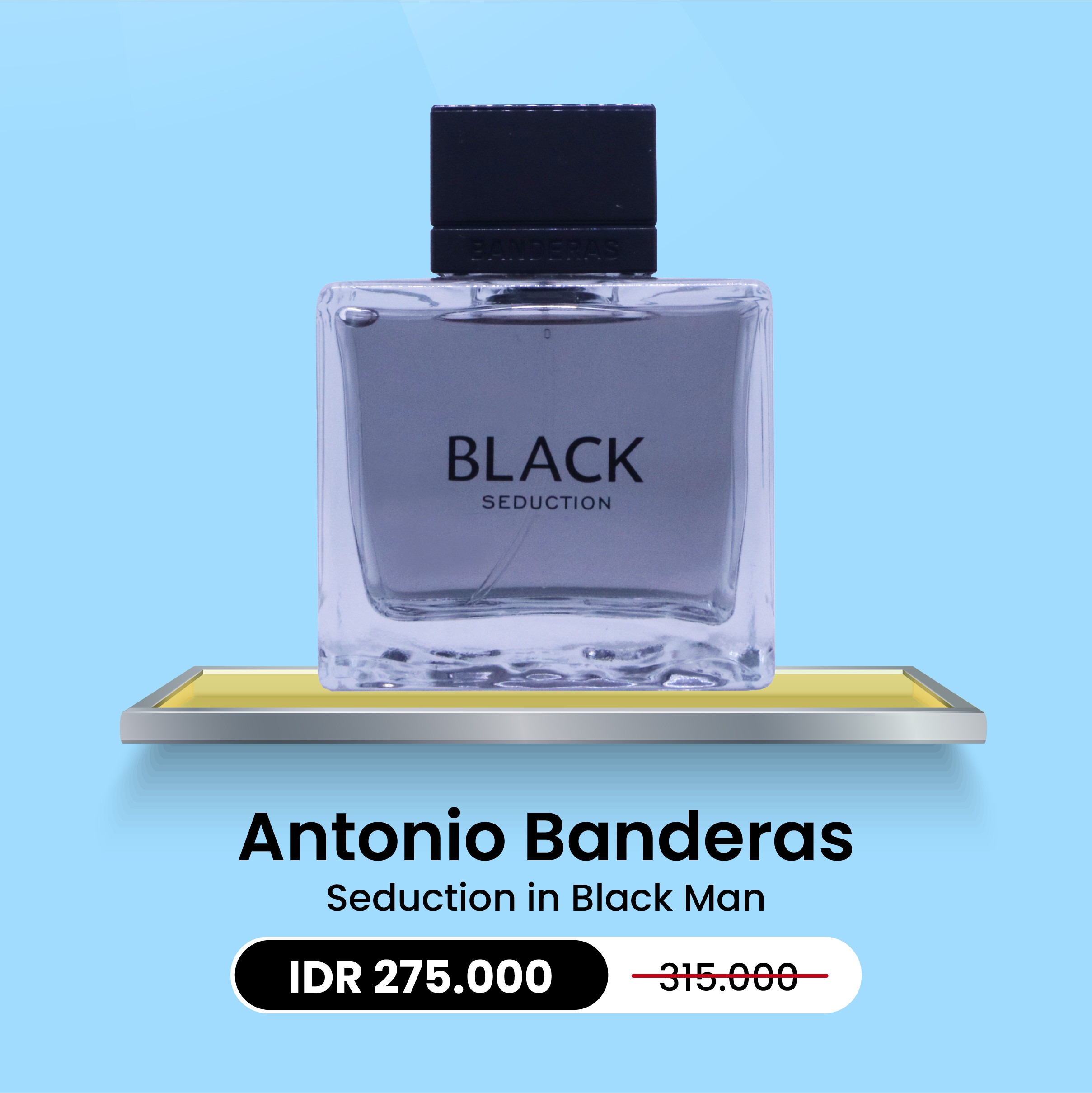 Antonio banderas - seduction in black man