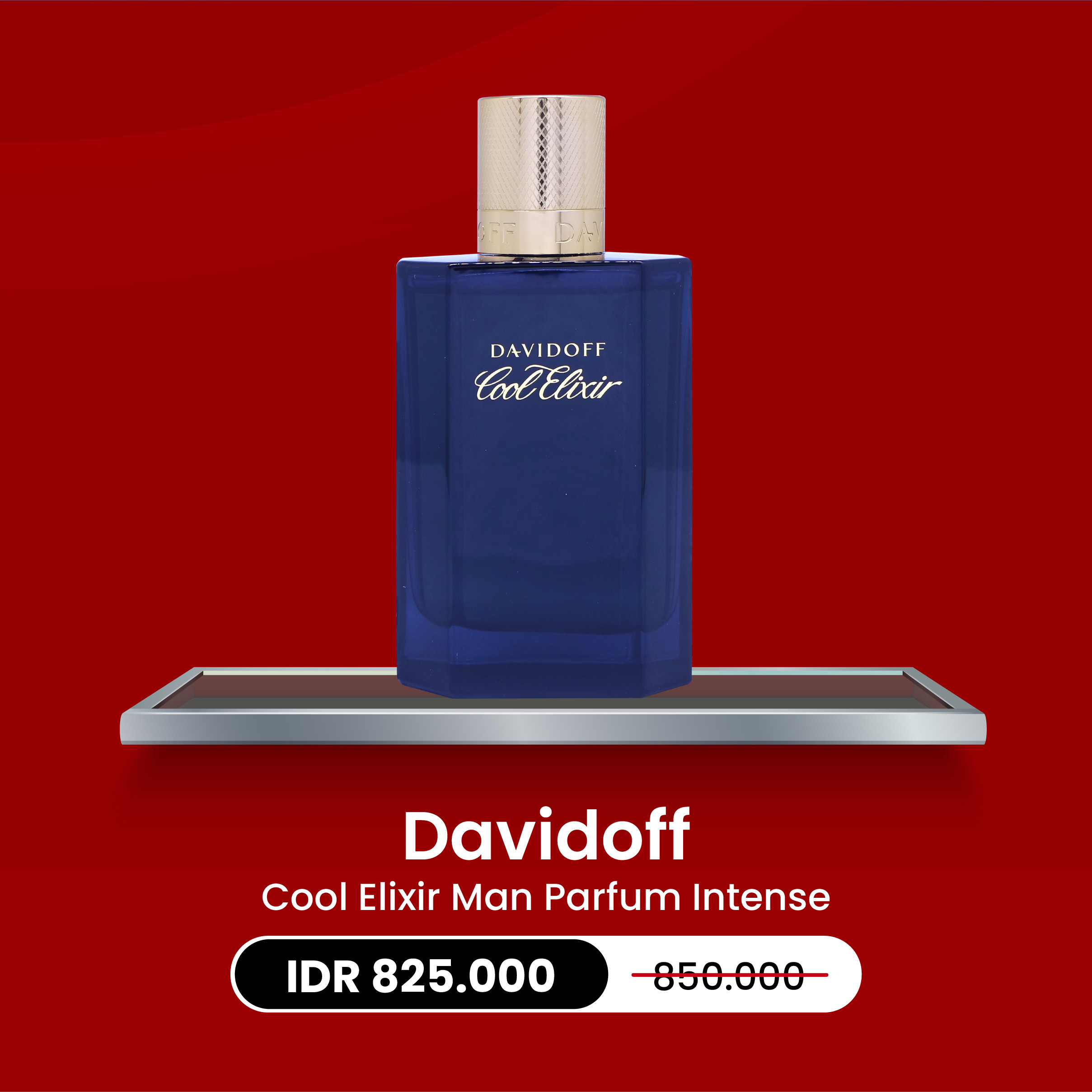 Davidoff Cool Elixir Man Parfum Intense 100 ML