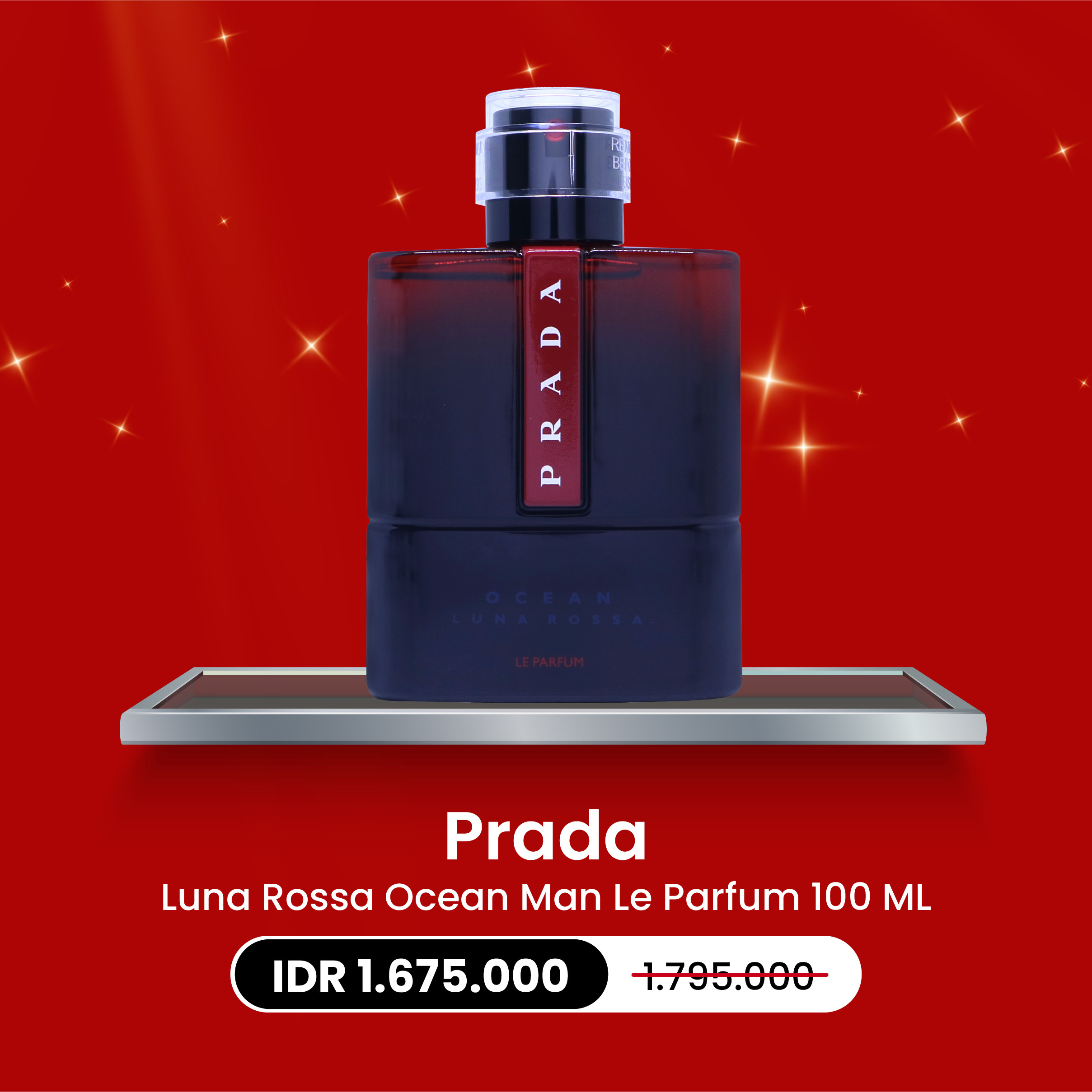 Prada - Luna Rossa Ocean Man Le Parfum 100 ML