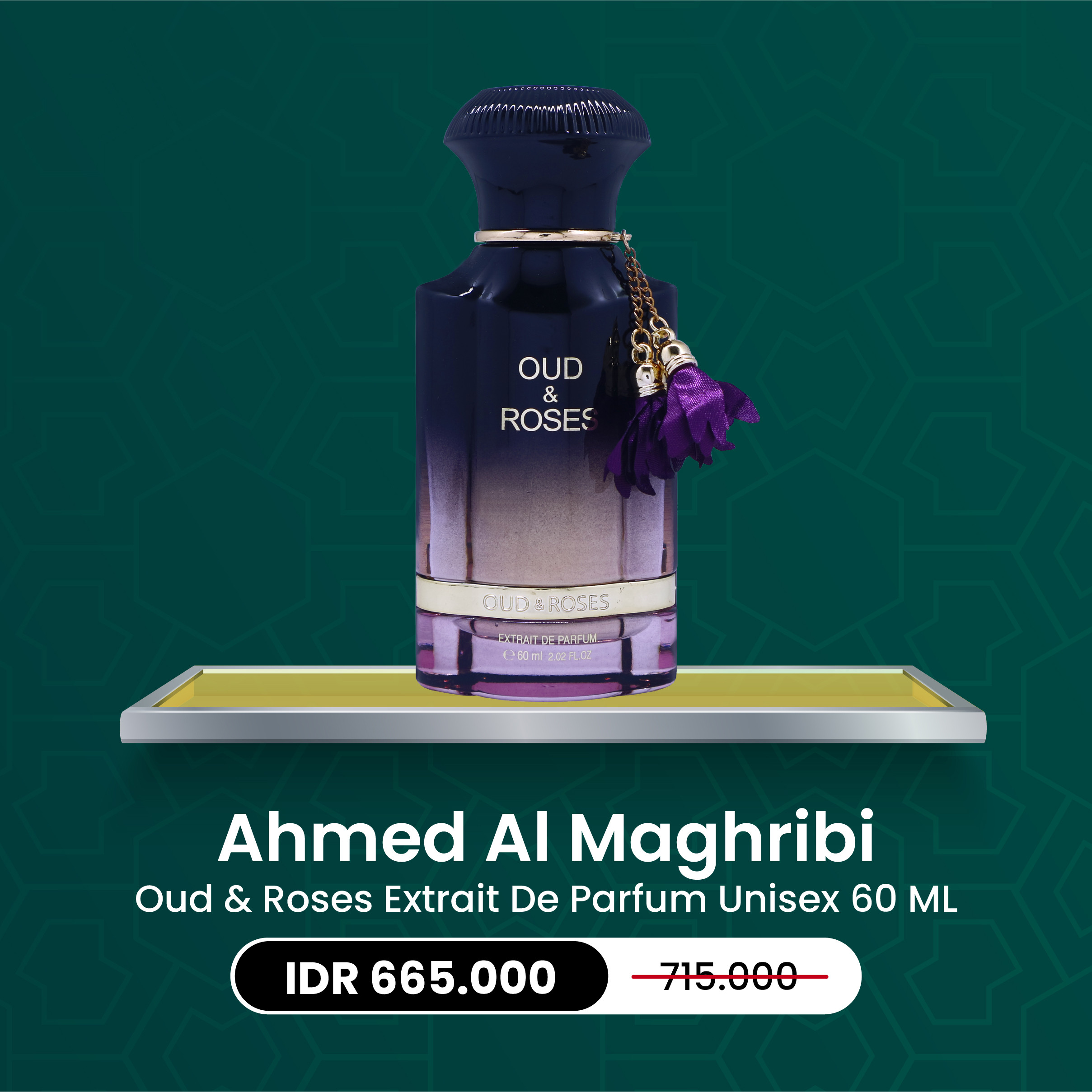 Ahemd Al Maghribi Oud&Roses